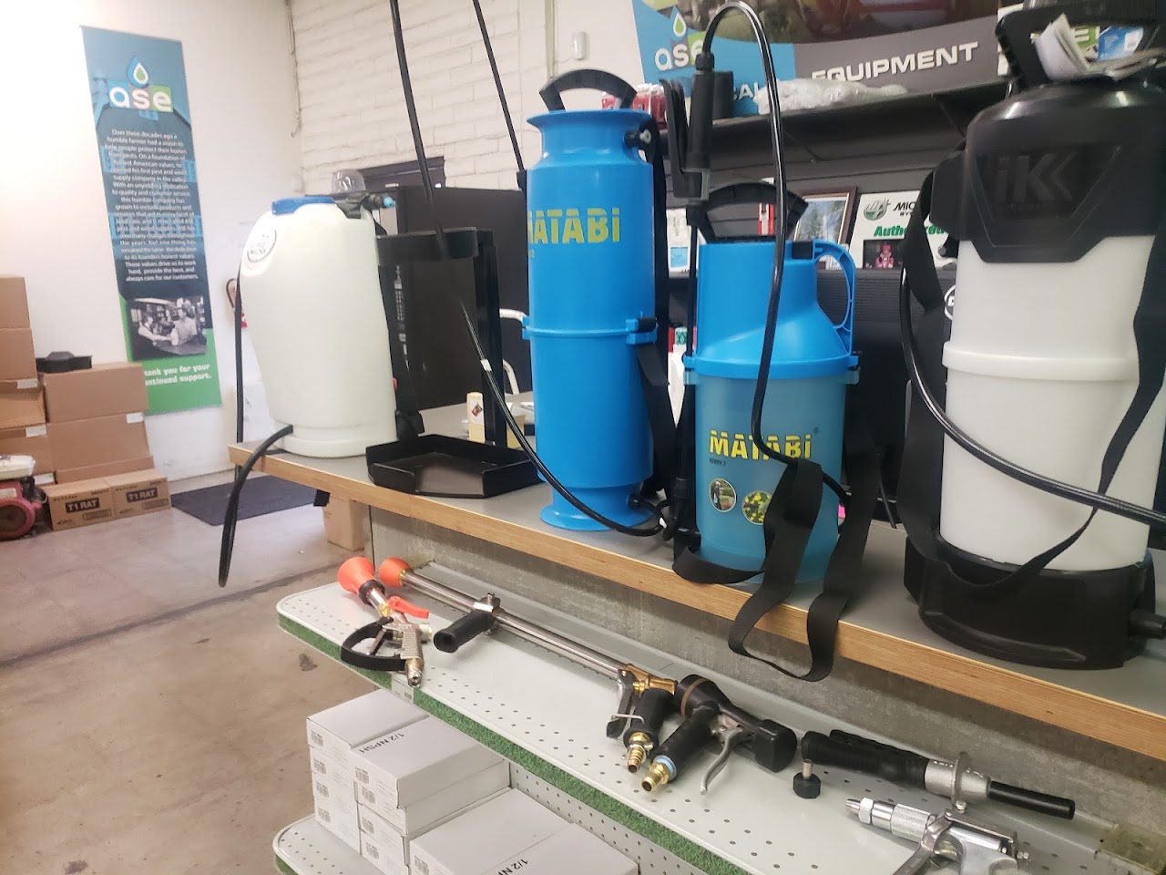 ASE Pest and Weed Supplies project